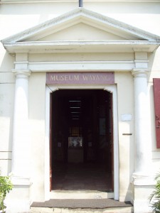 Museum Wayang - Pintu masuk museum wayang