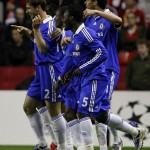 Skor 3-1 bagi Chelsea pun bertahan hingga akhir pertandingan. Kemenangan tersebut membuat The Blues berpeluang besar untuk maju ke semifinal.(Reuters)